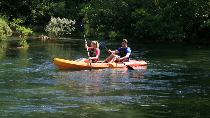 Kayaking Cetina